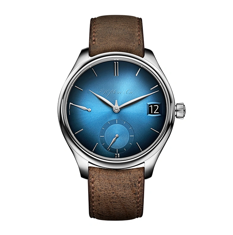 Endeavour Perpetual Calendar Funky Blue fumé - Cortina Watch Malaysia