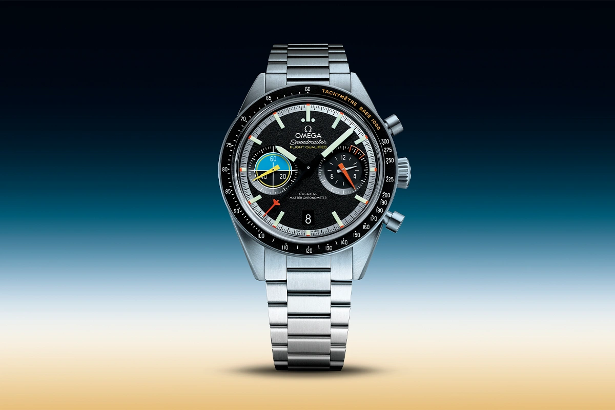 OMEGA Reaches the Skies with the New Speedmaster Pilot - Cortina Watch Malaysia
