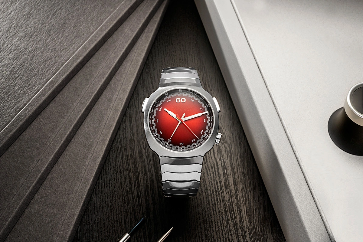 A Bold Tribute In Red: Streamliner Flyback Chronograph Cortina Watch Limited Edition - Cortina Watch Malaysia