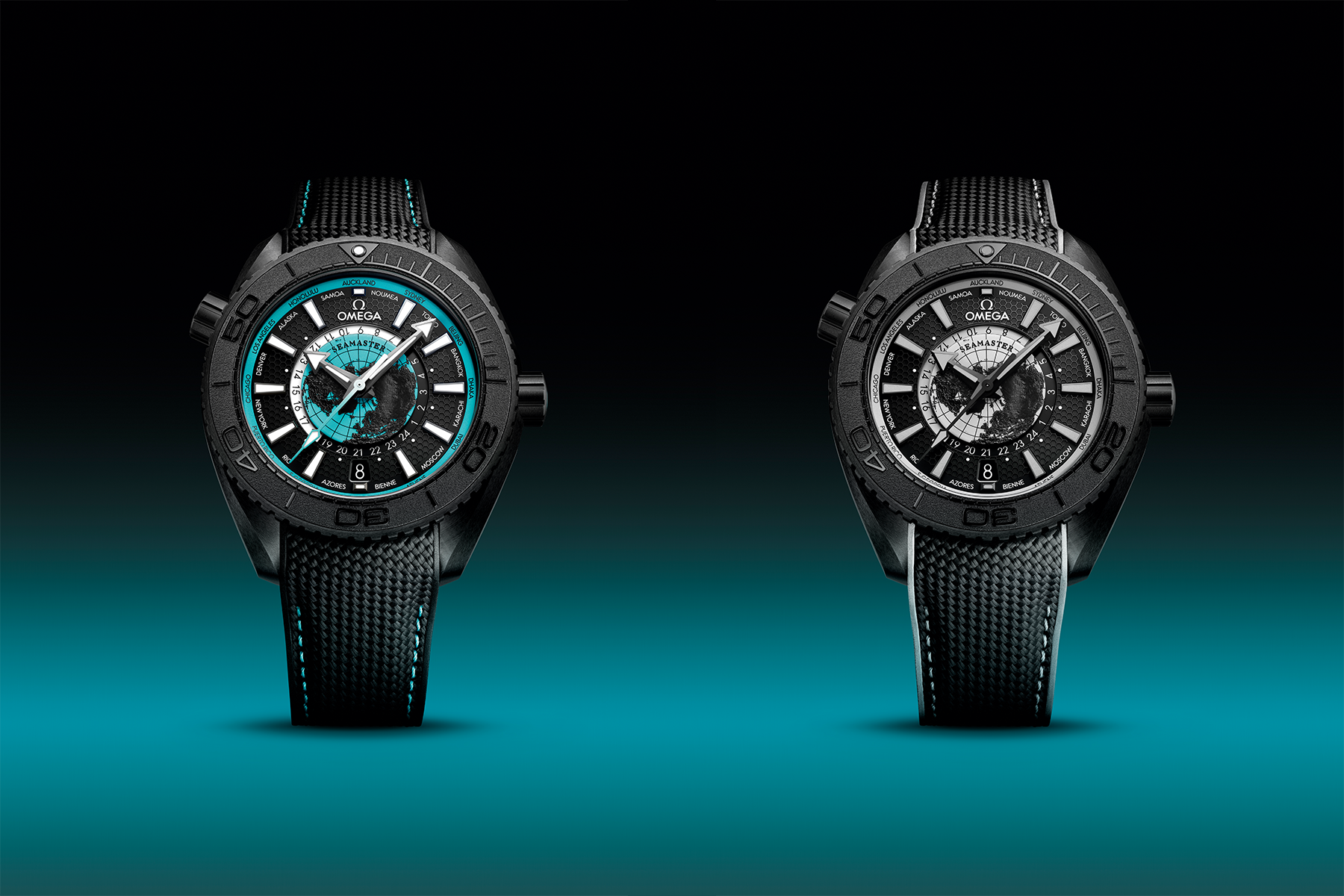OMEGA Introduces the New Seamaster Planet Ocean Worldtimer in Two Distinctive Colours - Cortina Watch Malaysia