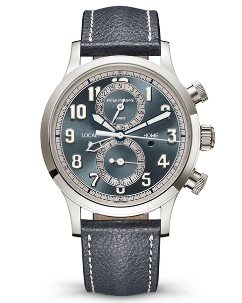 Calatrava Pilot Travel Time Chronograph - Cortina Watch Malaysia