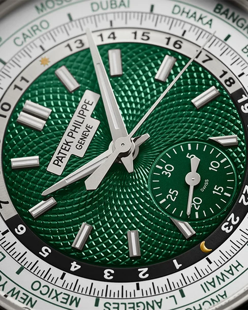 World Time flyback chronograph - Cortina Watch Malaysia