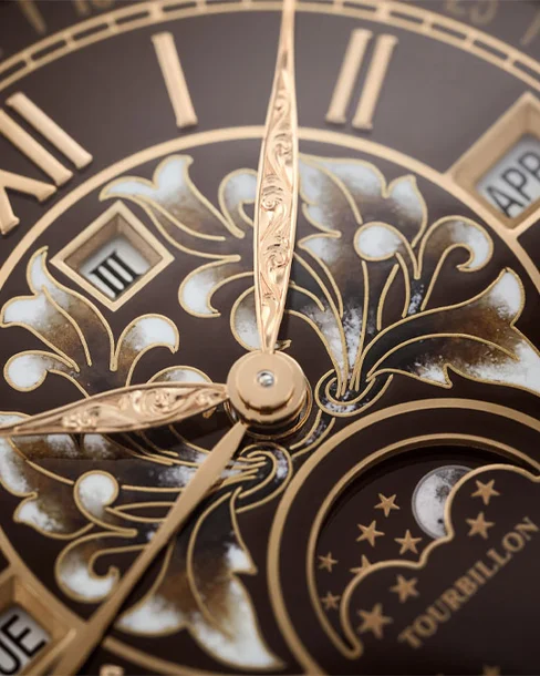 Sky Moon Tourbillon Haut Artisanat - Cortina Watch Malaysia