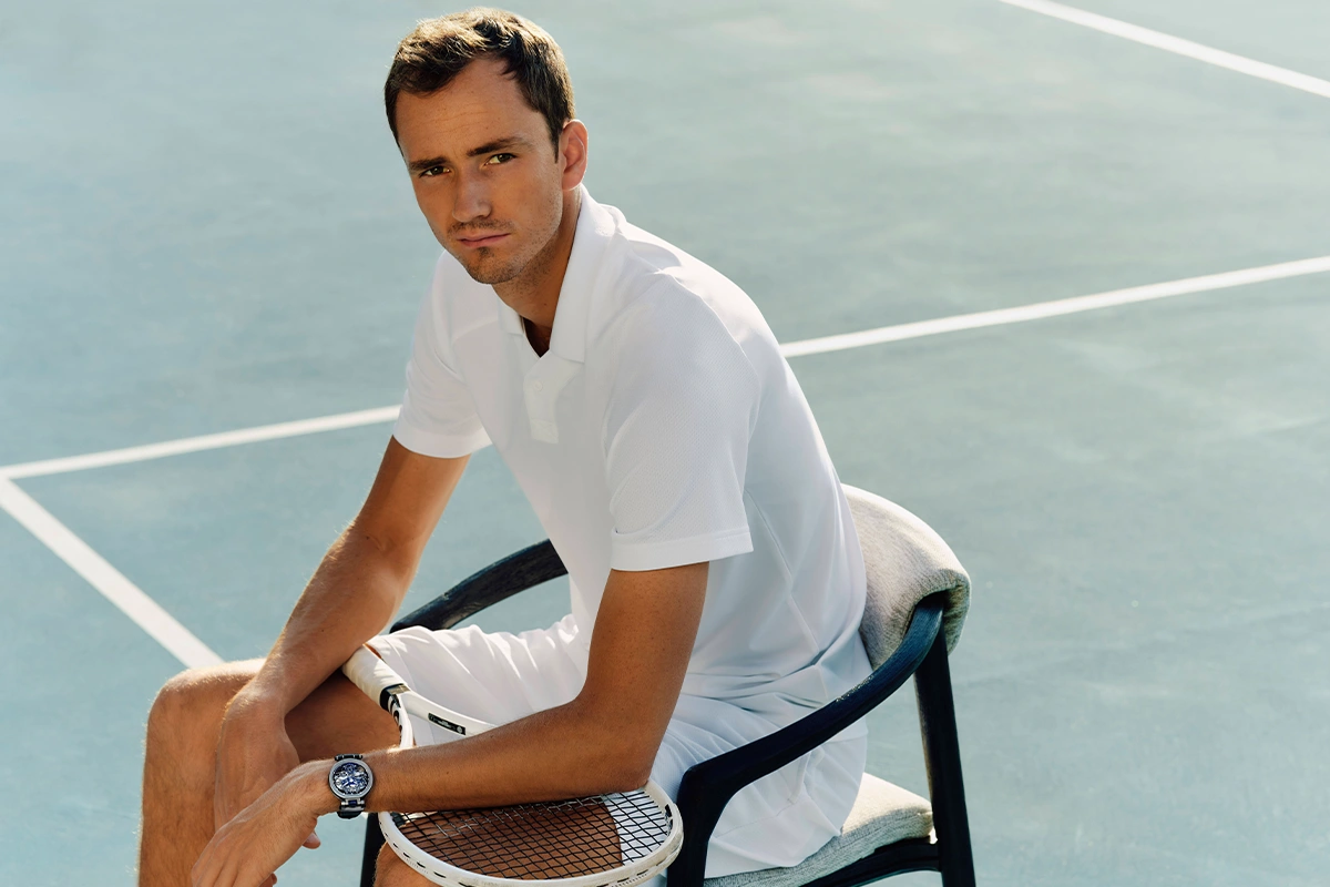 BOVET’s 6 Years with Daniil Medvedev - Cortina Watch Malaysia