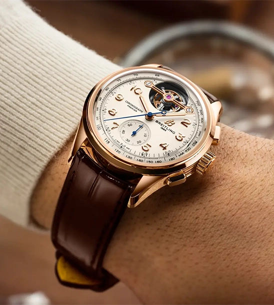 Premier B21 Chronograph Tourbillon 42 Léon Breitling - Cortina Watch Malaysia