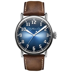 Heritage Center Seconds Funky Blue Fume - Cortina Watch Malaysia