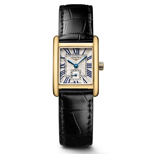 Mini Dolce Vita Gold with Alligator Strap - Cortina Watch Malaysia