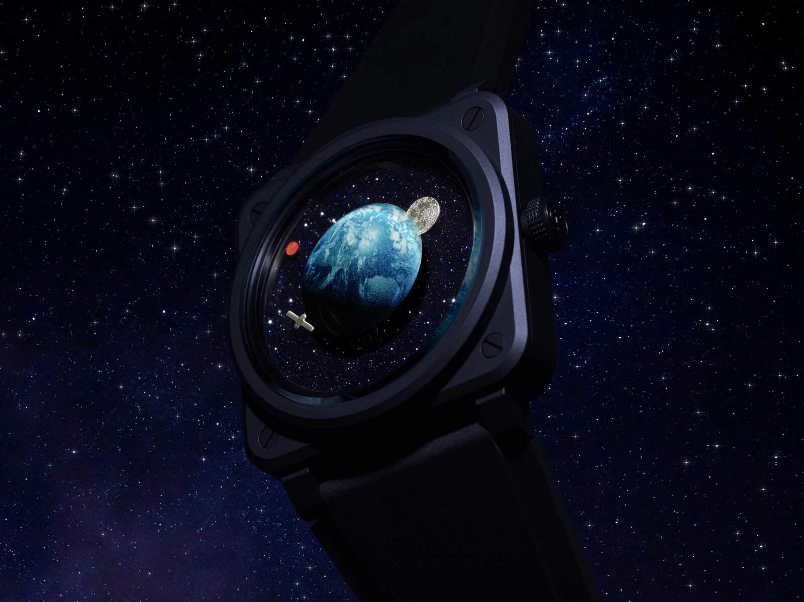 Earth Seen from Space: A Captivating and Technical Dial