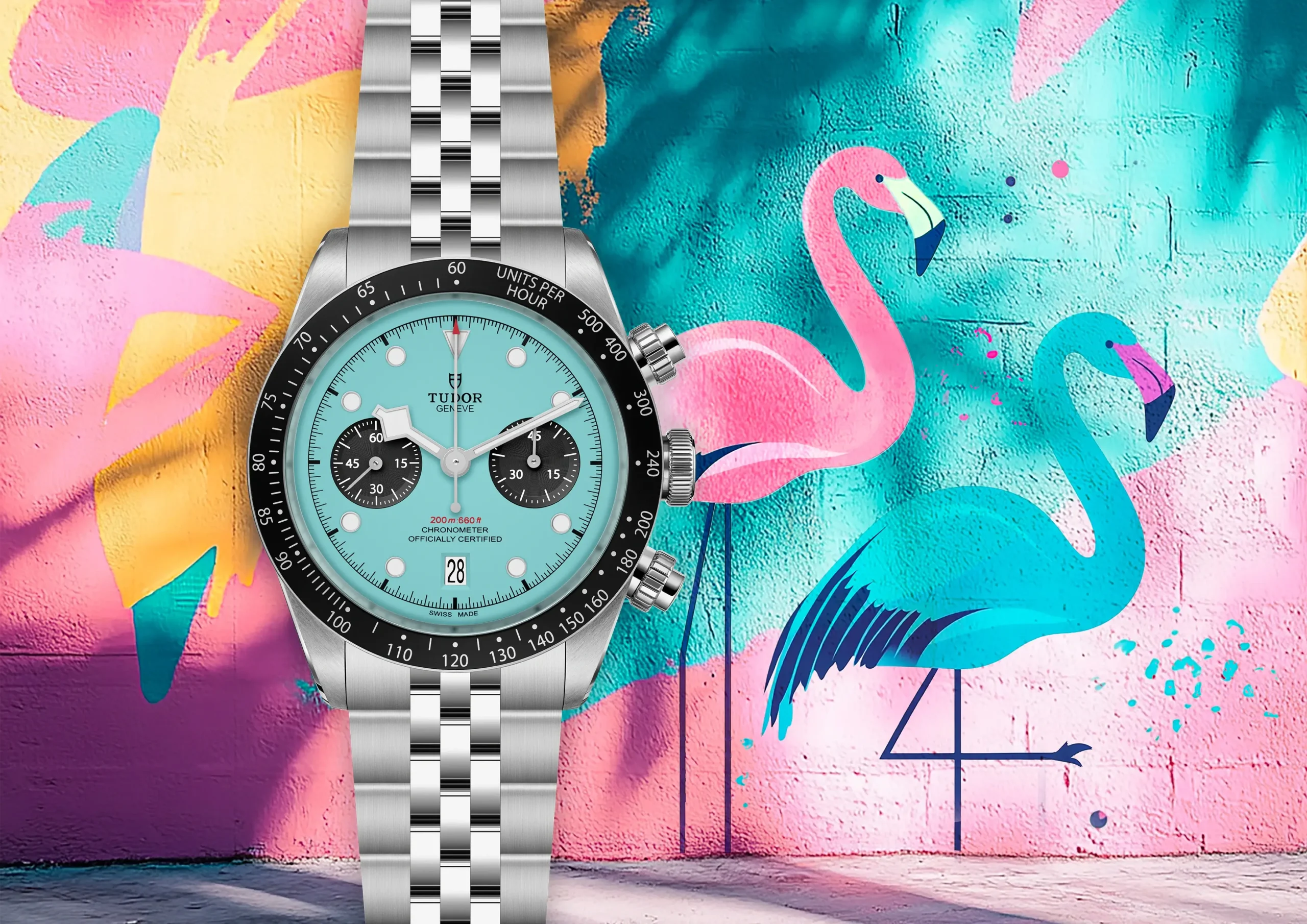 The TUDOR Black Bay Chrono “Flamingo Blue”: A Bold and Vibrant Choice - Cortina Watch Malaysia