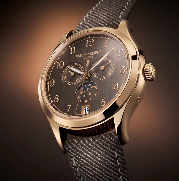 Annual Calendar, Moon Phases - Cortina Watch Malaysia