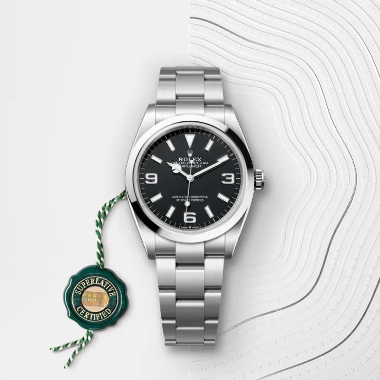 Rolex Explorer in Oystersteel, M124270-0001 - Cortina Watch Malaysia