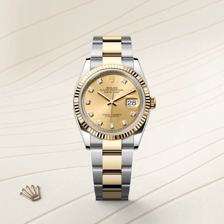 Rolex Datejust in Rolesor Kuning - kombinasi Oystersteel dan emas kuning,  - Cortina Watch Malaysia