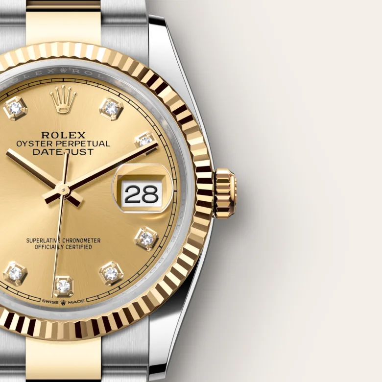 Rolex Datejust in Rolesor Kuning - kombinasi Oystersteel dan emas kuning,  - Cortina Watch Malaysia
