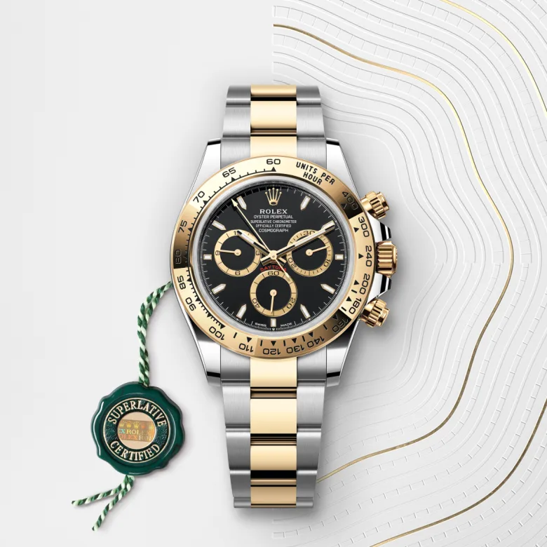 Rolex Cosmograph Daytona in Yellow Rolesor - combination of Oystersteel and yellow gold, M126503-0003 - Cortina Watch Malaysia