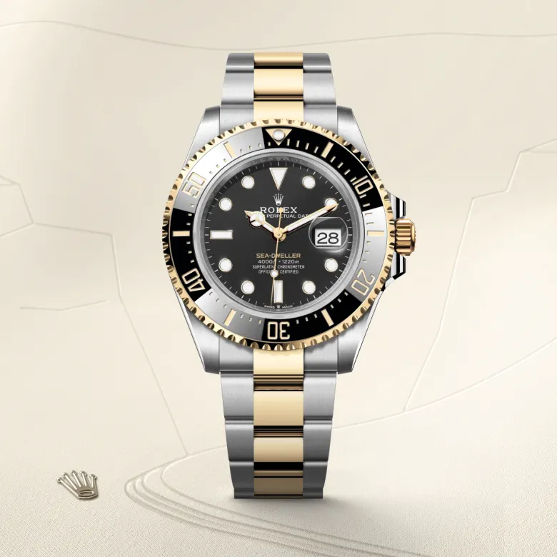 Rolex Sea-Dweller in Rolesor Kuning - kombinasi Oystersteel dan emas kuning, M126603-0001 - Cortina Watch Malaysia