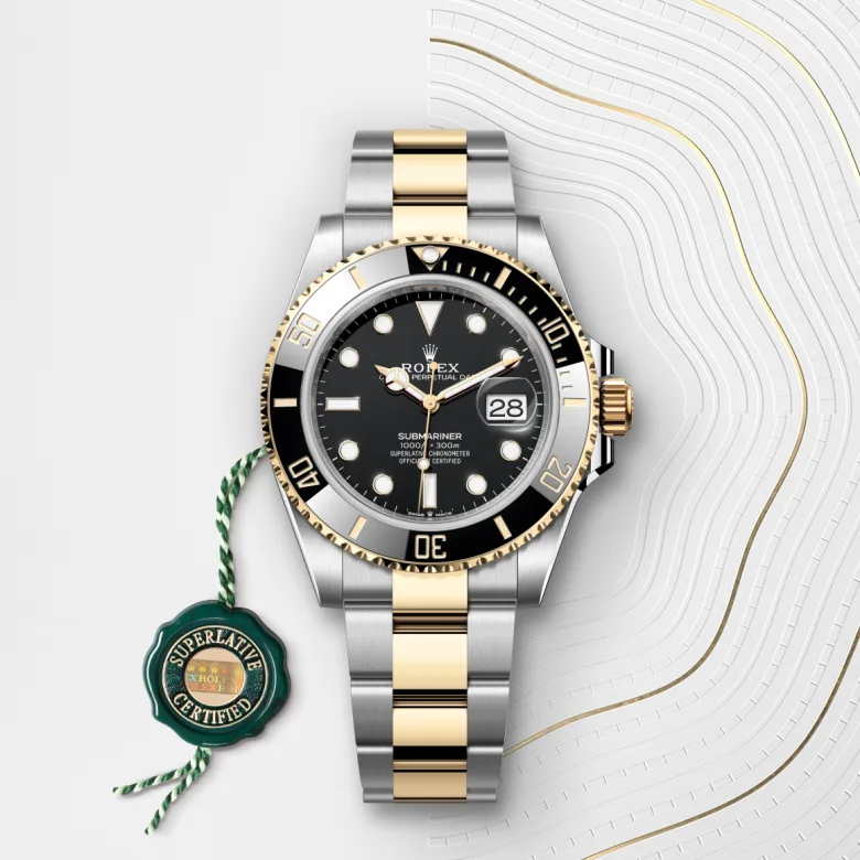 Rolex Submariner in Yellow Rolesor - combination of Oystersteel and yellow gold,  - Cortina Watch Malaysia