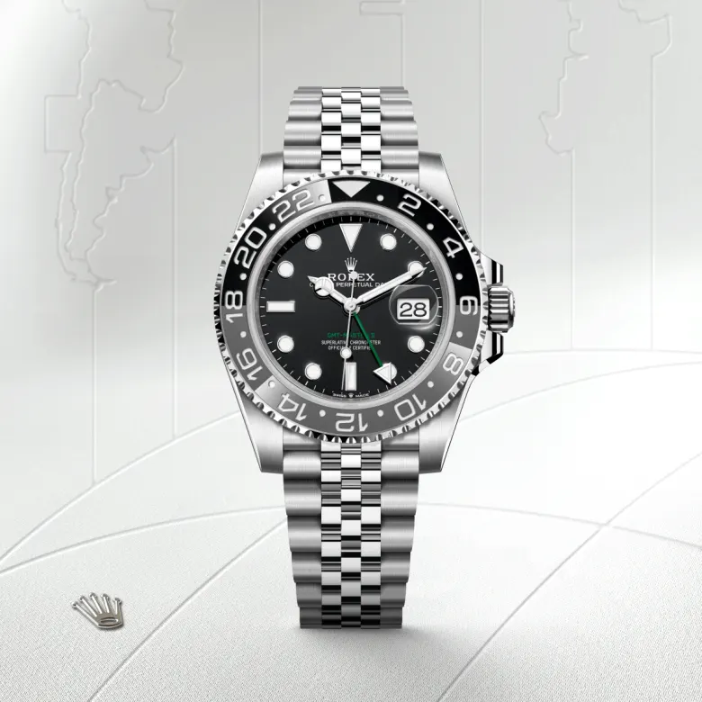 Rolex GMT-Master II in Oystersteel, M126710GRNR-0003 - Cortina Watch Malaysia