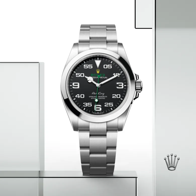 Rolex Air-King in Oystersteel, M126900-0001 - Cortina Watch Malaysia