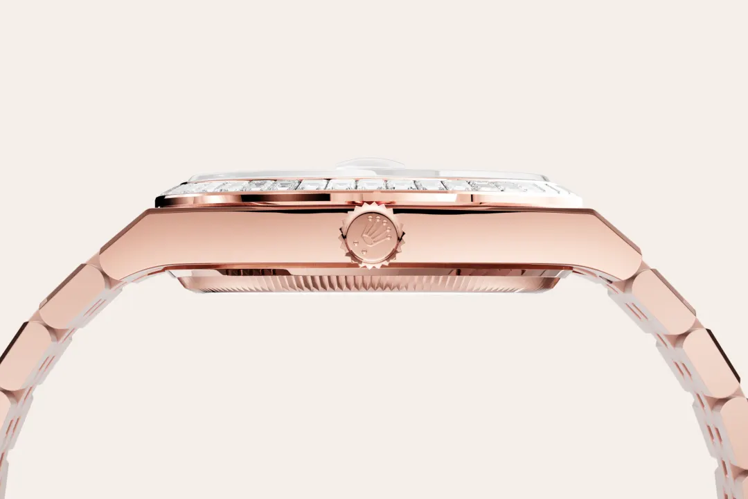 Rolex Land-Dweller in 18 ct Everose gold, M127285TBR-0002 - Cortina Watch Malaysia