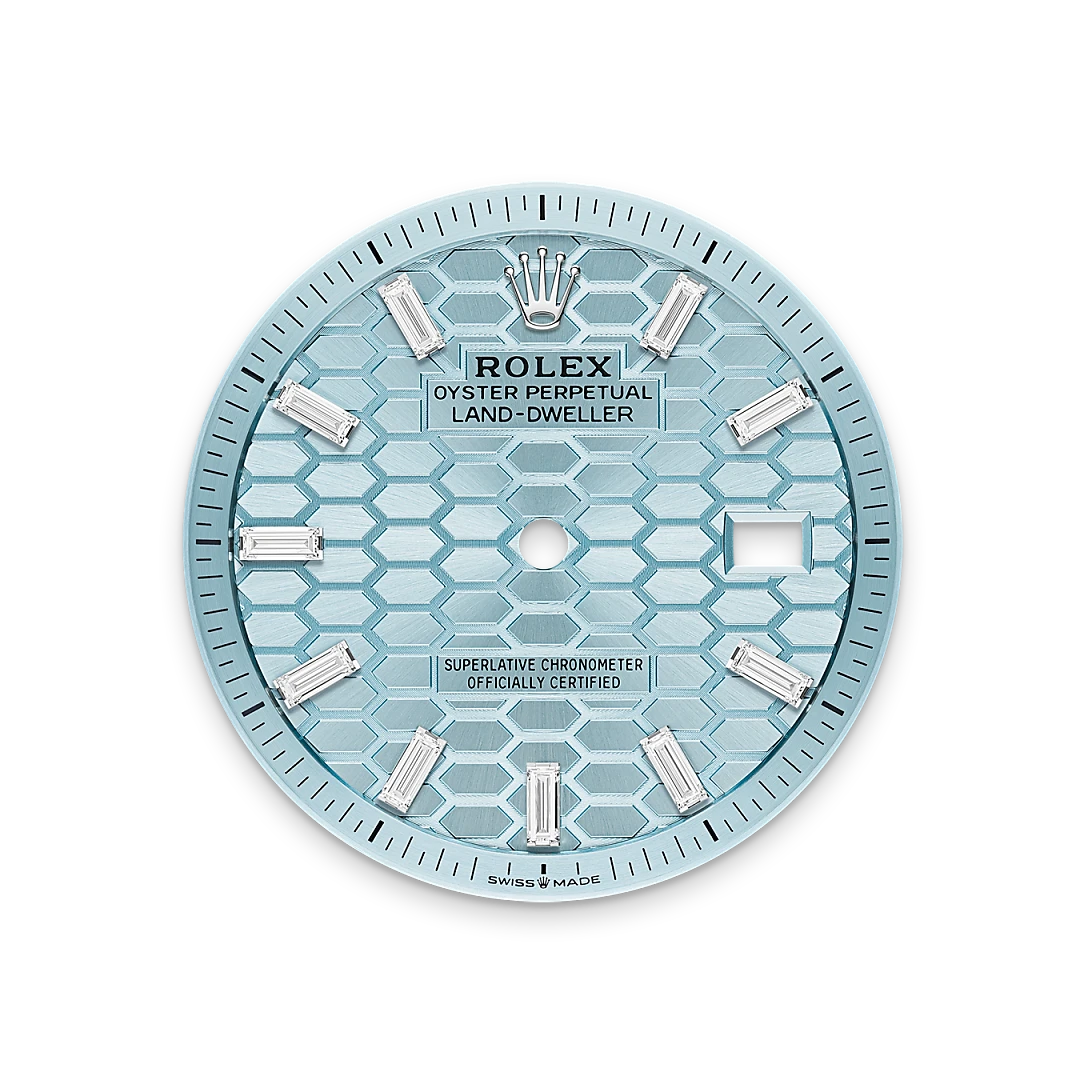 Rolex Land-Dweller in Platinum, M127286TBR-0001 - Cortina Watch Malaysia