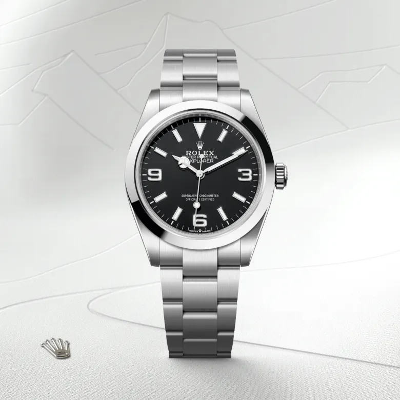 Rolex Explorer in Oystersteel, M224270-0001 - Cortina Watch Malaysia