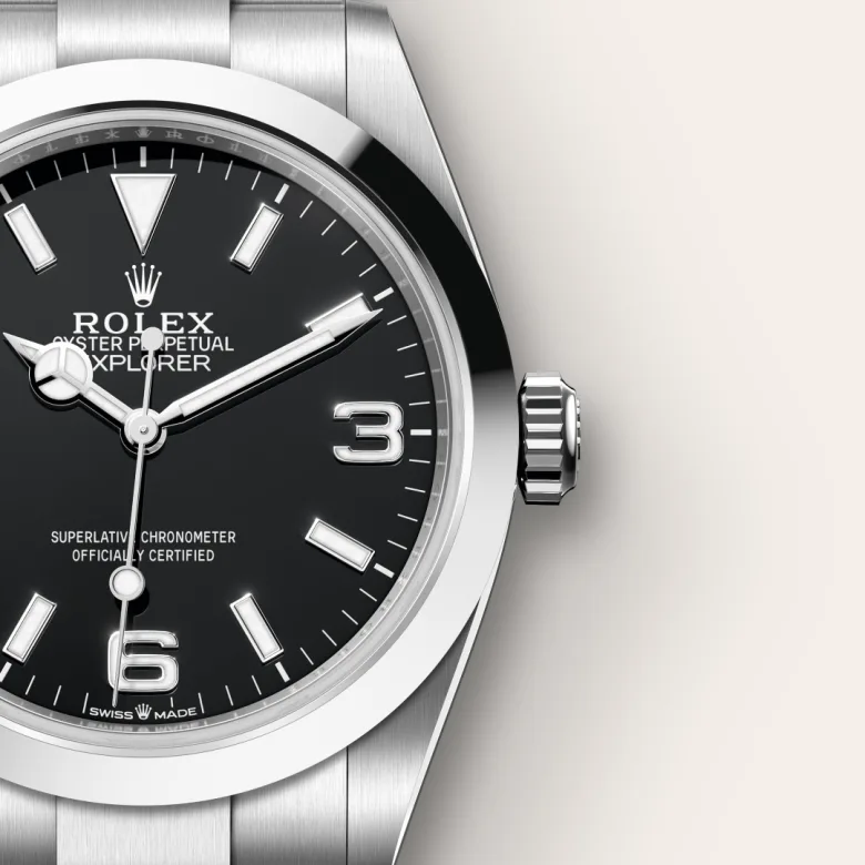 Rolex Explorer in Oystersteel, M224270-0001 - Cortina Watch Malaysia