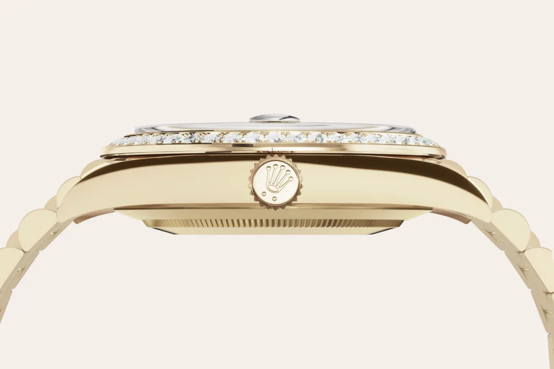 Rolex Day-Date in 18 ct yellow gold, M228348RBR-0002 - Cortina Watch Malaysia