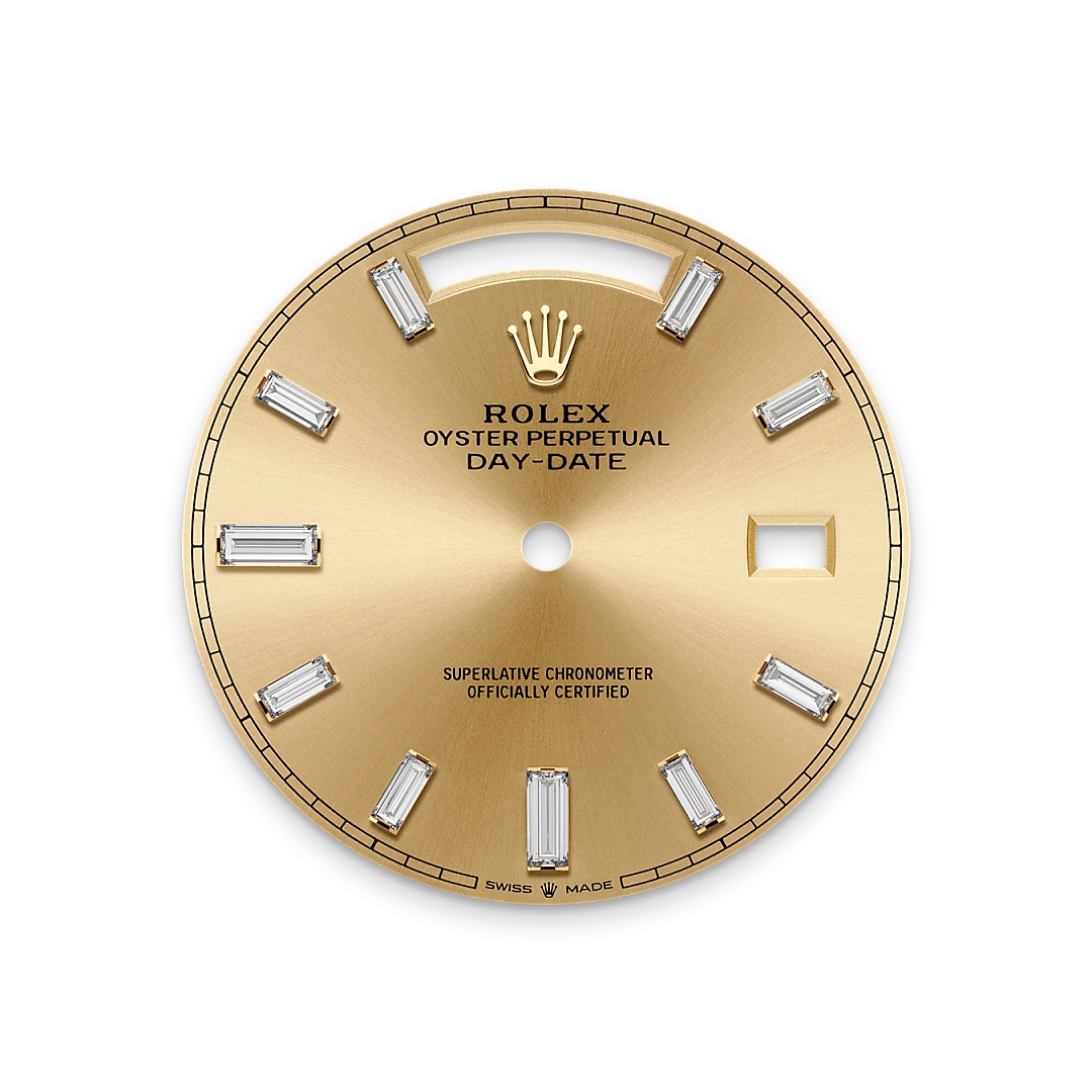 Rolex Day-Date in 18 ct yellow gold, M228348RBR-0002 - Cortina Watch Malaysia