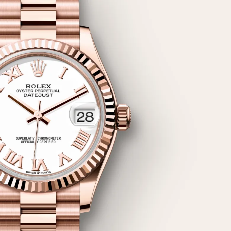 Rolex Datejust in 18 ct Everose gold,  - Cortina Watch Malaysia