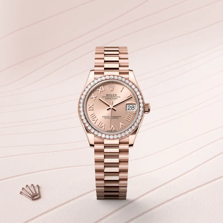 Rolex Datejust in Emas Everose 18 karat,  - Cortina Watch Malaysia