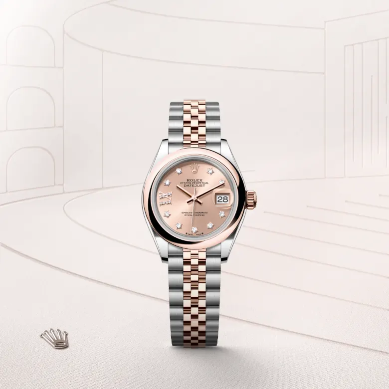 Rolex Lady-Datejust in Everose Rolesor - combination of Oystersteel and Everose gold,  - Cortina Watch Malaysia