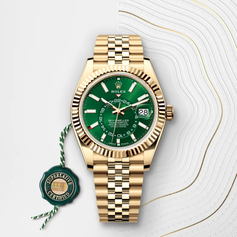 Rolex Sky-Dweller in 18 ct yellow gold, M336938-0008 - Cortina Watch Malaysia