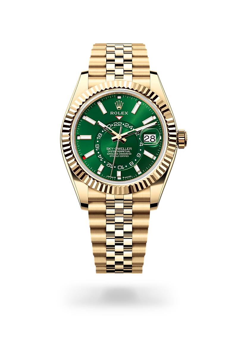 Rolex Sky-Dweller in Emas kuning 18 karat, M336938-0008 - Cortina Watch Malaysia