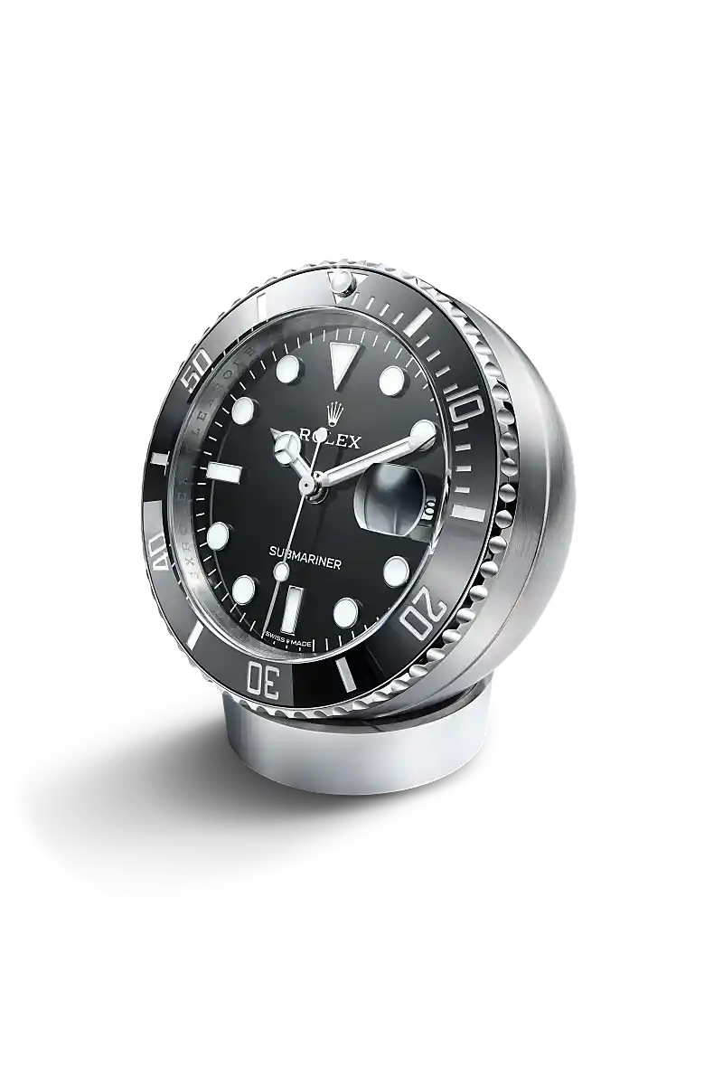 Rolex Submariner Date desk clock in Stainless steel, C909010LN-0001 at Cortina Watch Malaysia