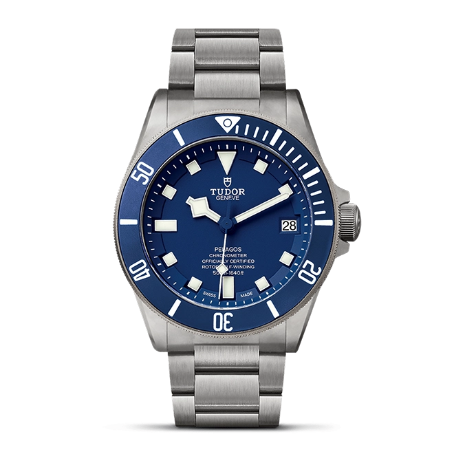 TUDORPelagosPelagos42mm titanium and steel case with satin finish - M25600TB-0001 at Cortina Watch Malaysia