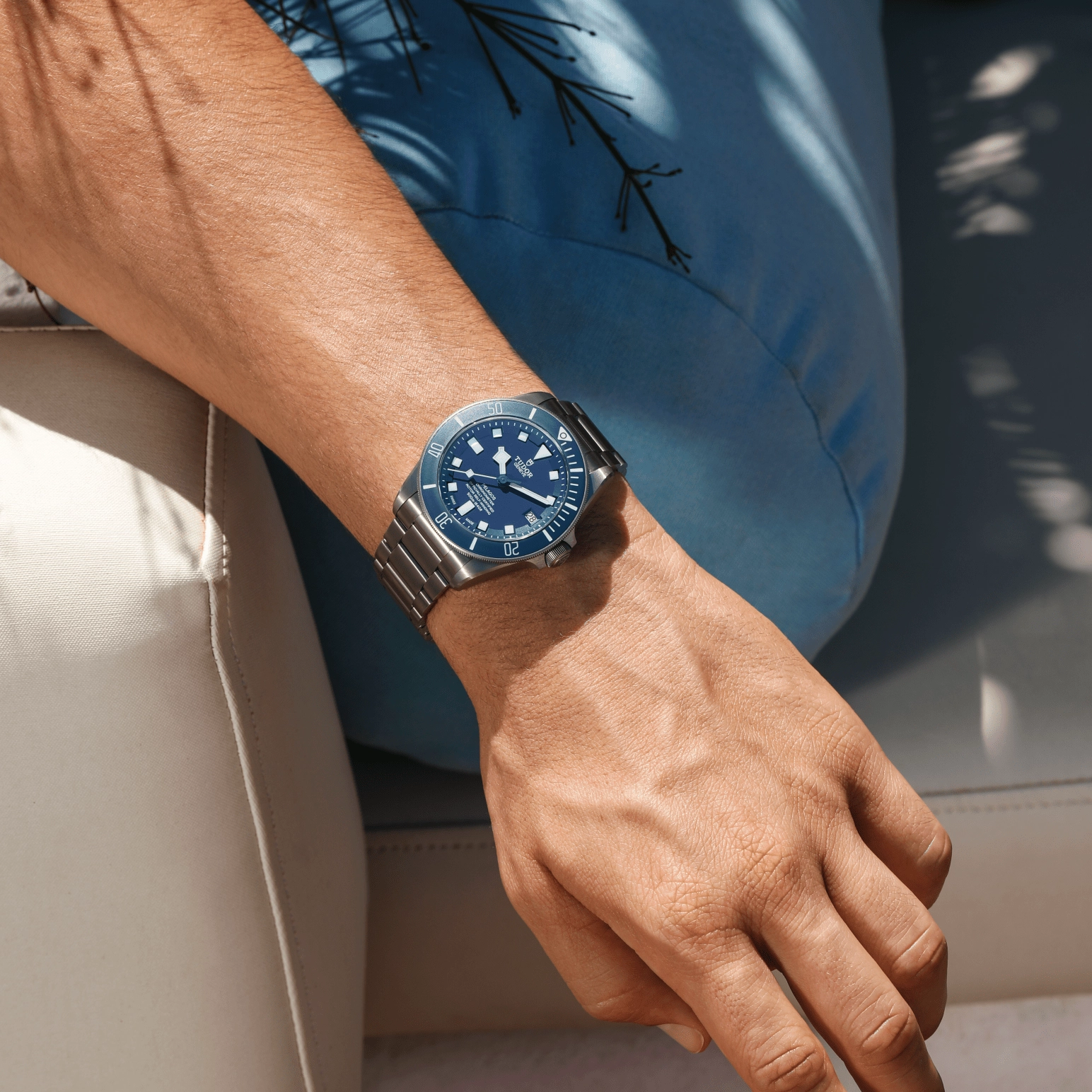 TUDORPelagosPelagos42mm titanium and steel case with satin finish - M25600TB-0001 at Cortina Watch Malaysia