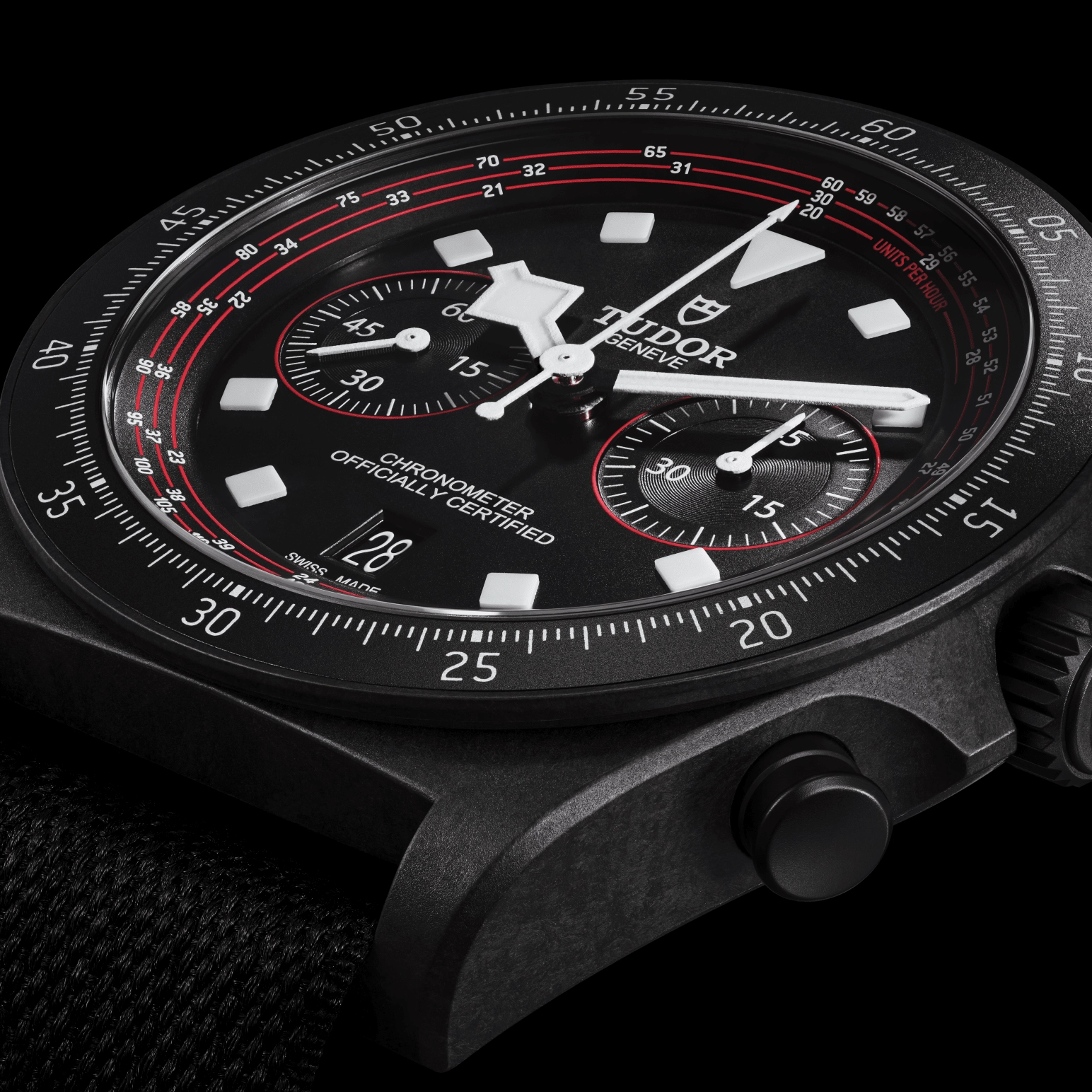 TUDORPelagos FXD ChronoPelagos FXD43mm black carbon composite case with matt finish - M25827KN-0001 at Cortina Watch Malaysia