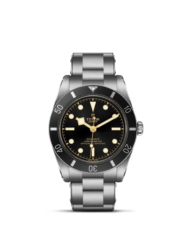 TUDORBlack Bay 54Black Bay 5437mm stainless steel case with polished and satin finish - M79000N-0001 at Cortina Watch Malaysia