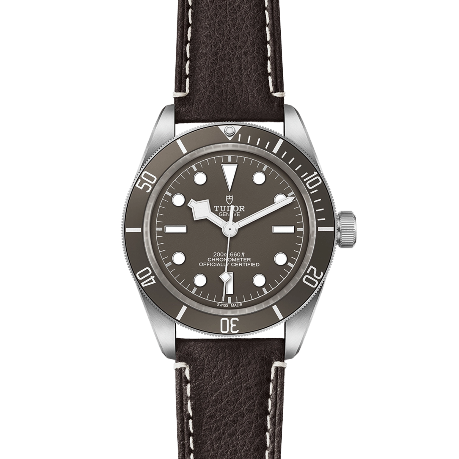 TUDORBlack Bay 58 925Black Bay 5839mm 925 silver case, satin finished Open case back with sapphire crystal - M79010SG-0001 at Cortina Watch Malaysia