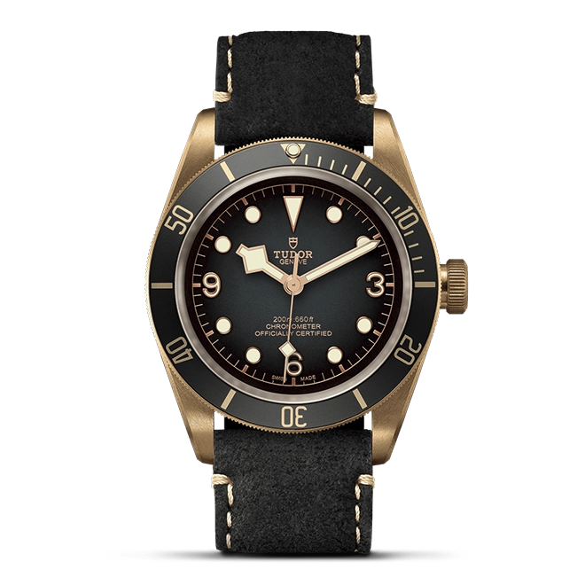 TUDORBlack Bay BronzeBlack Bay Bronze43mm bronze case with bronze-coloured PVD-treated steel case back and satin finish - M79250BA-0001 at Cortina Watch Malaysia