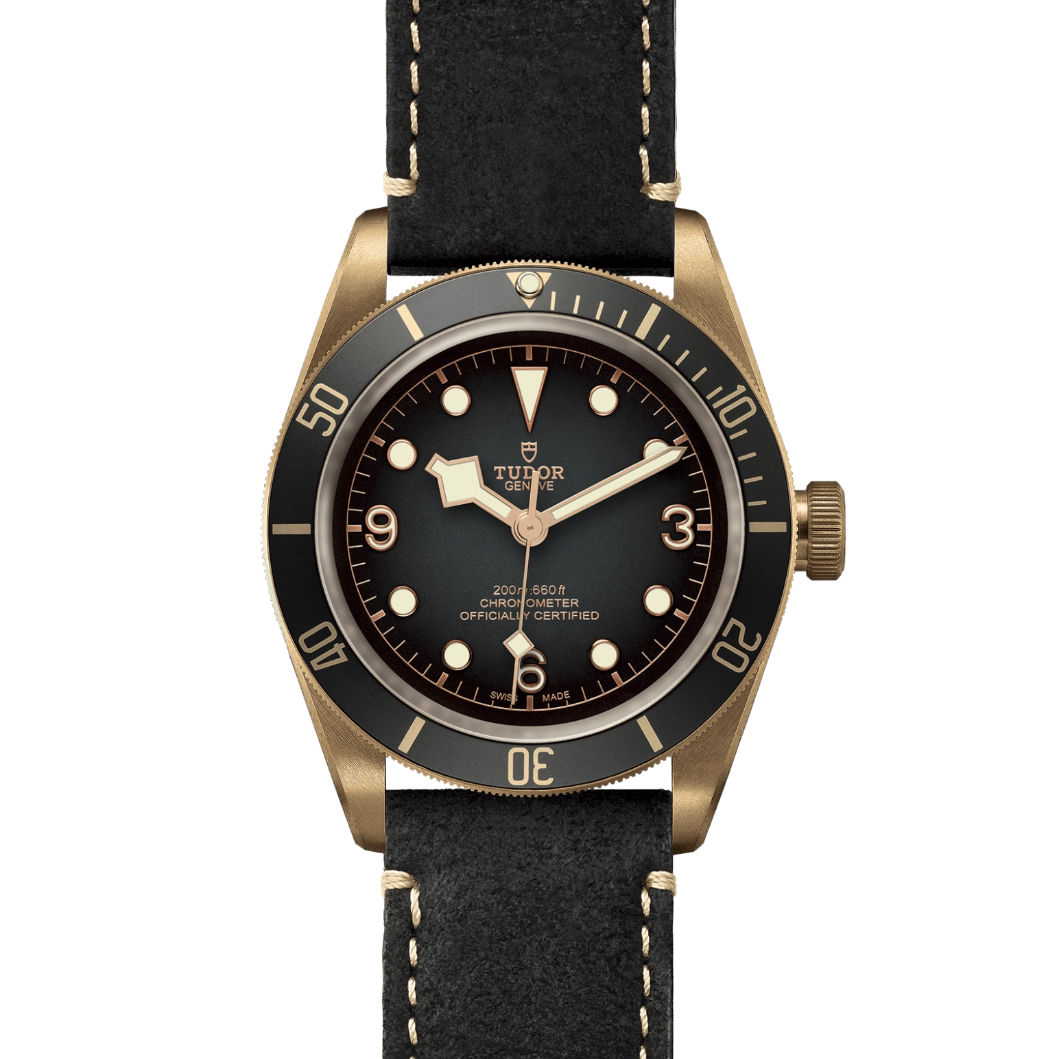 TUDORBlack Bay BronzeBlack Bay Bronze43mm bronze case with bronze-coloured PVD-treated steel case back and satin finish - M79250BA-0001 at Cortina Watch Malaysia