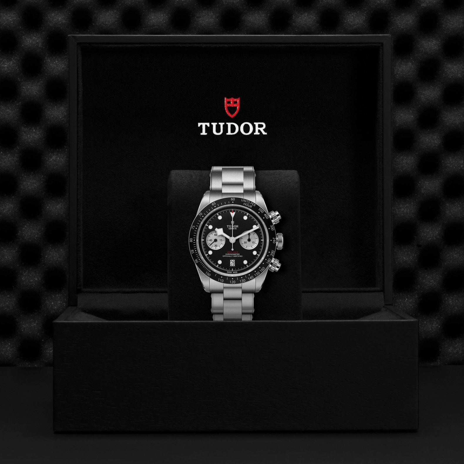 TUDORBlack Bay ChronoBlack Bay Chrono41mm stainless steel case with polished and satin-brushed finishes - M79360N-0011 at Cortina Watch Malaysia