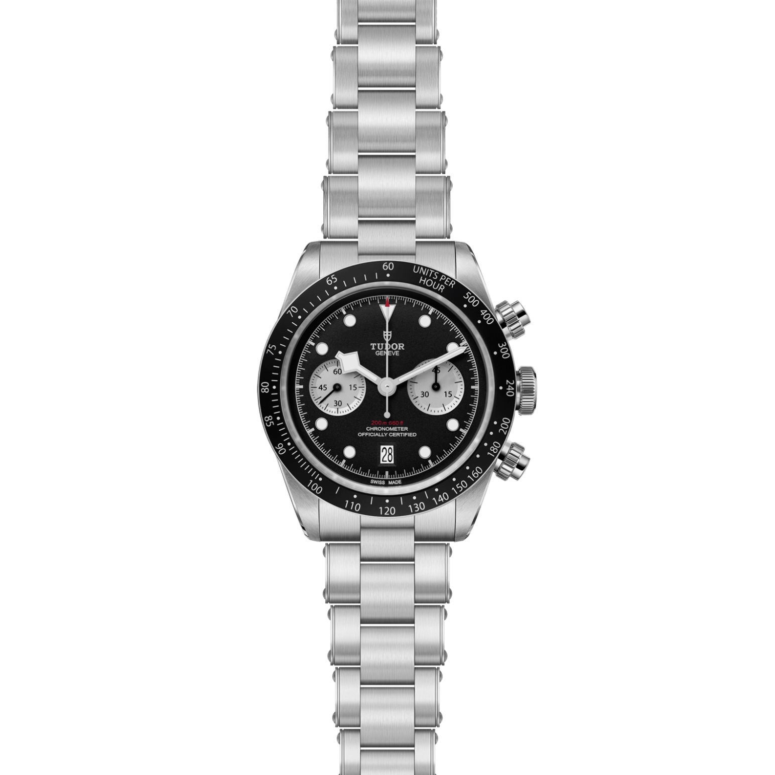 TUDORBlack Bay ChronoBlack Bay Chrono41mm stainless steel case with polished and satin-brushed finishes - M79360N-0011 at Cortina Watch Malaysia