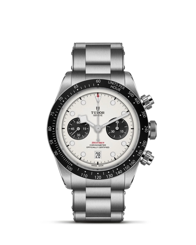 TUDOR碧湾计时型Black Bay Chrono磨光及磨砂不锈钢表壳，直径41毫米 - M79360N-0012 at Cortina Watch Malaysia