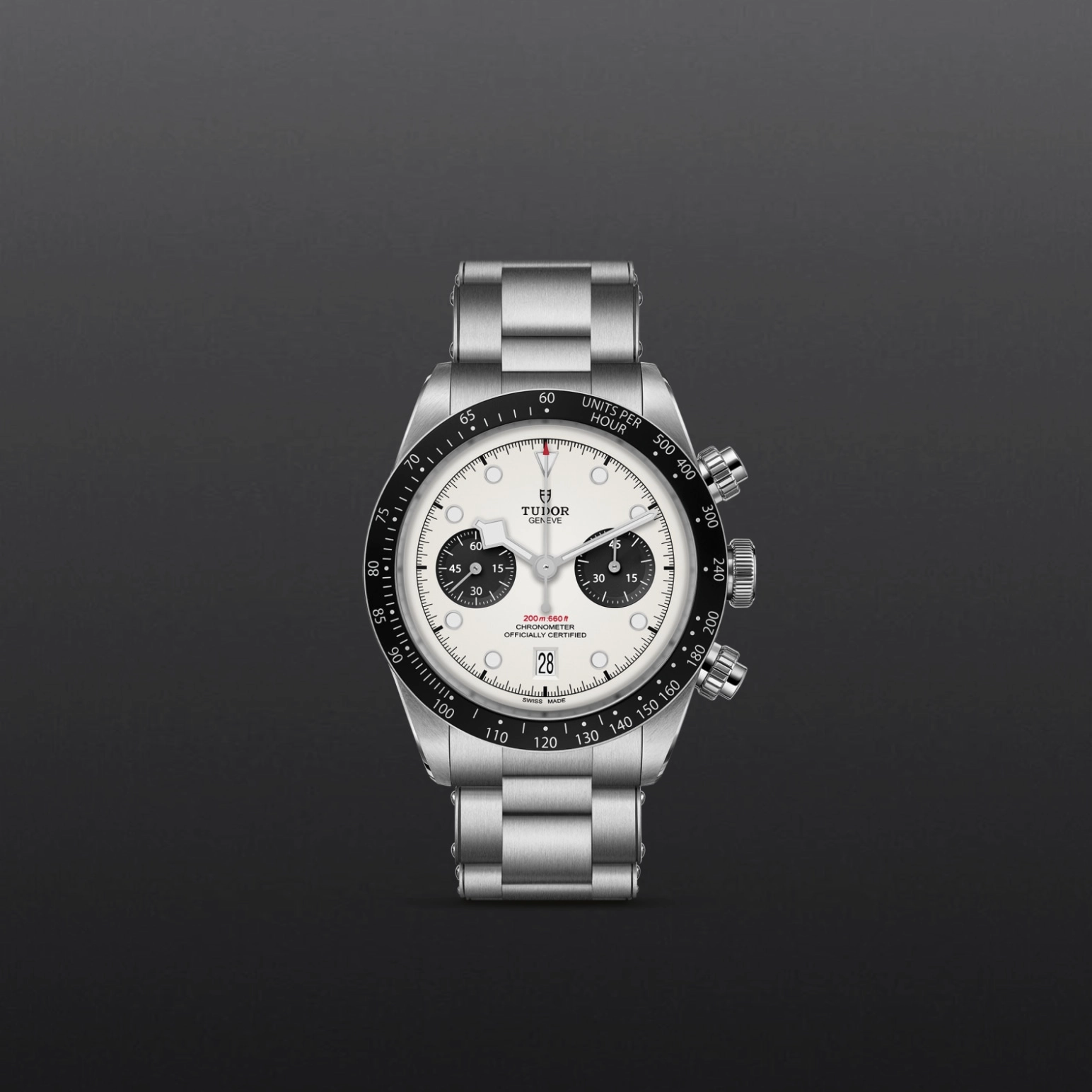 TUDOR碧湾计时型Black Bay Chrono磨光及磨砂不锈钢表壳，直径41毫米 - M79360N-0012 at Cortina Watch Malaysia