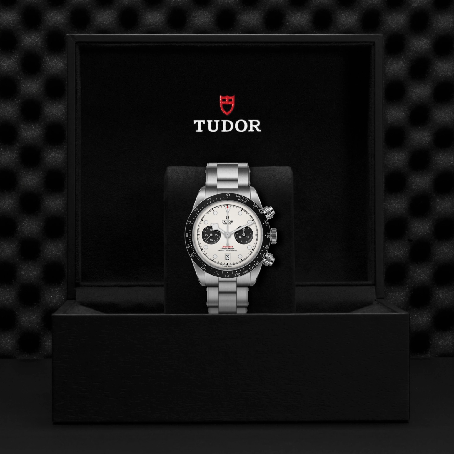 TUDOR碧湾计时型Black Bay Chrono磨光及磨砂不锈钢表壳，直径41毫米 - M79360N-0012 at Cortina Watch Malaysia