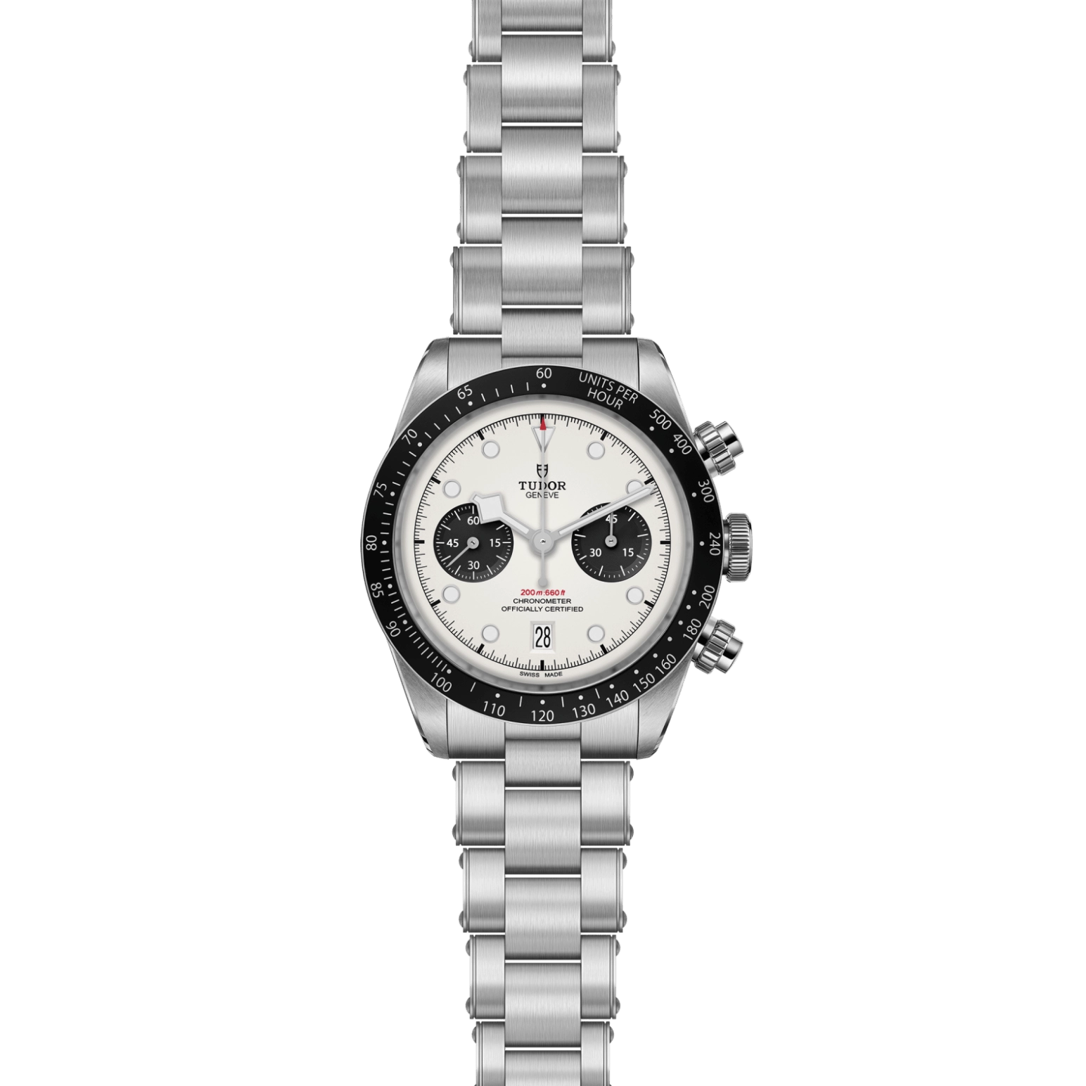 TUDOR碧湾计时型Black Bay Chrono磨光及磨砂不锈钢表壳，直径41毫米 - M79360N-0012 at Cortina Watch Malaysia