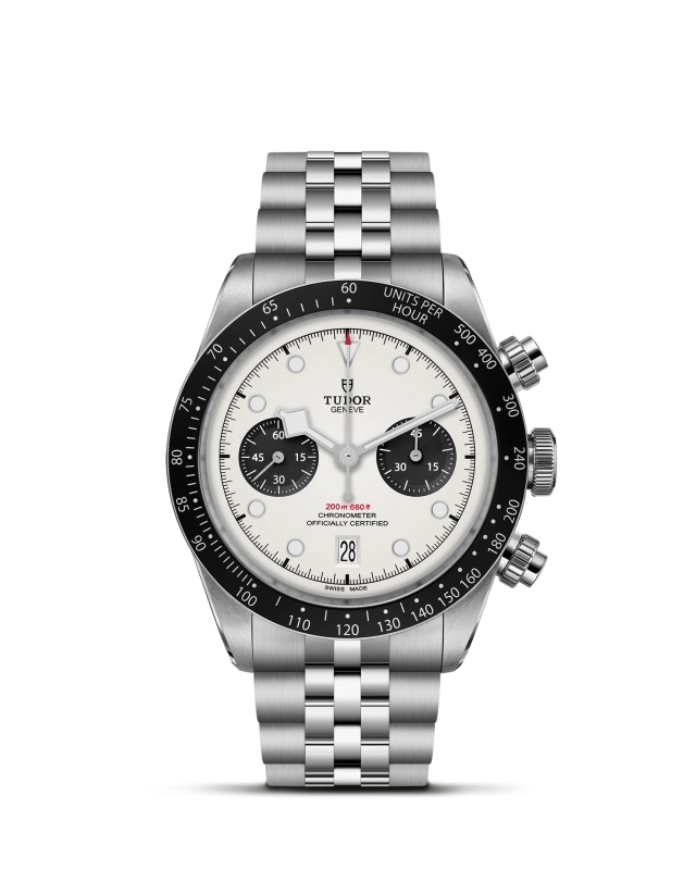 TUDORBlack Bay ChronoBlack Bay Chrono41mm stainless steel case with polished and satin-brushed finishes - M79360N-0014 at Cortina Watch Malaysia