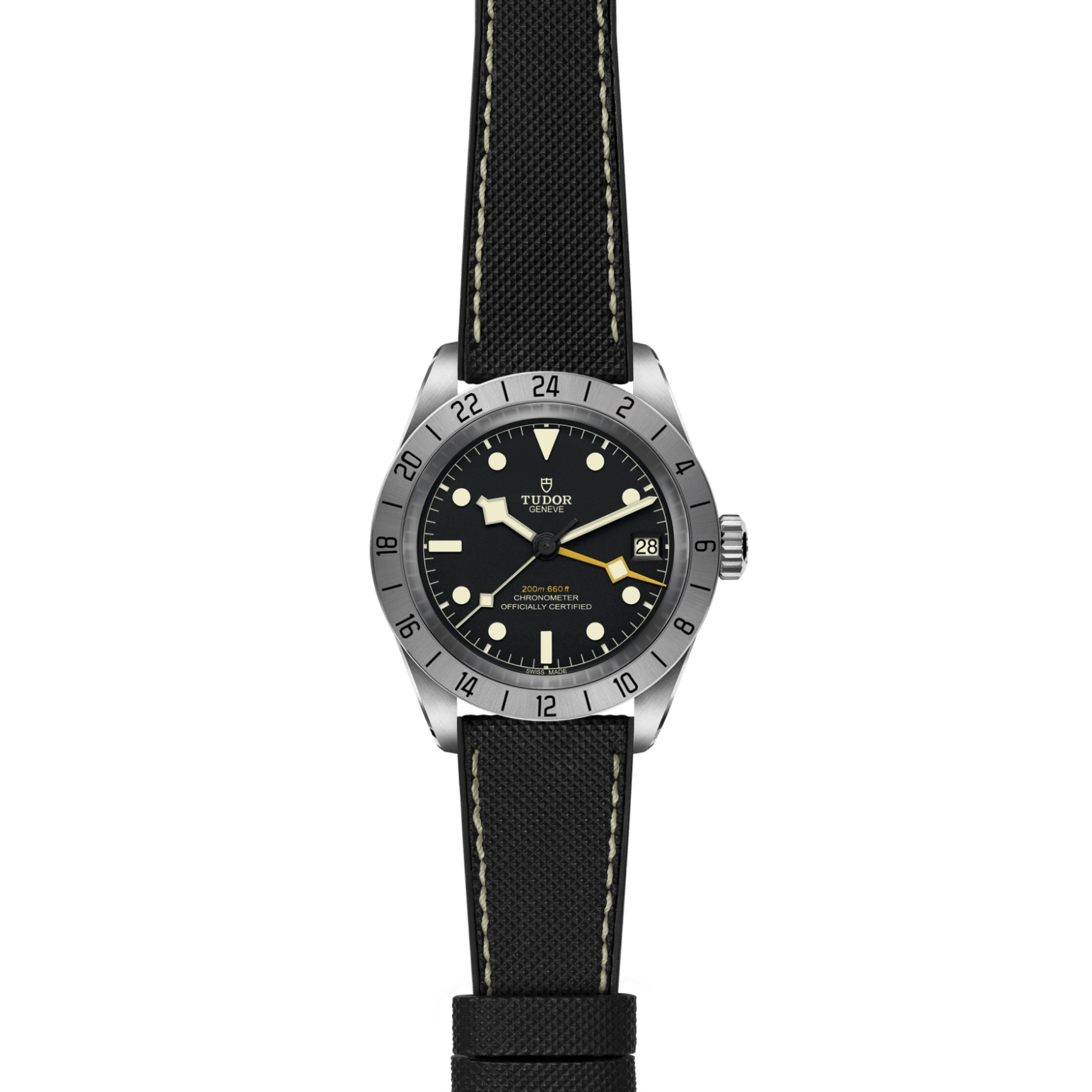 TUDOR碧湾专业型Black Bay Pro磨光及磨砂钢表壳，直径39毫米 - M79470-0003 at Cortina Watch Malaysia