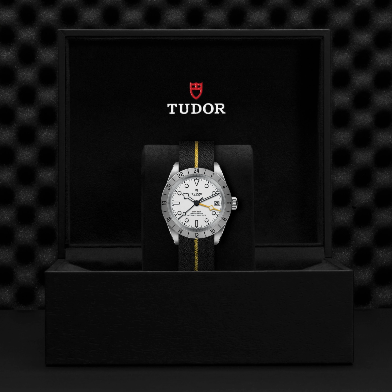 TUDOR碧湾专业型Black Bay Pro磨光及磨砂钢表壳，直径39毫米 - M79470-0005 at Cortina Watch Malaysia